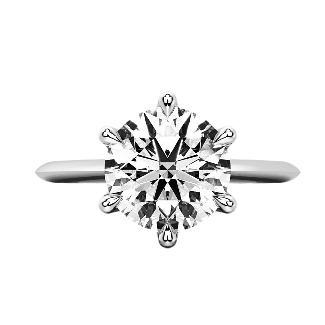 The One Solitaire Round Brilliant Engagement Ring