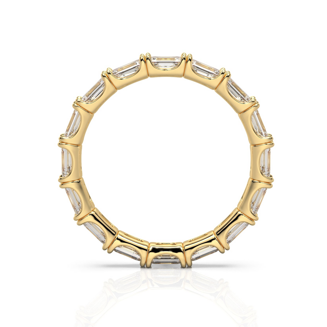 Eat West Petite Emerald Eternity Ring
