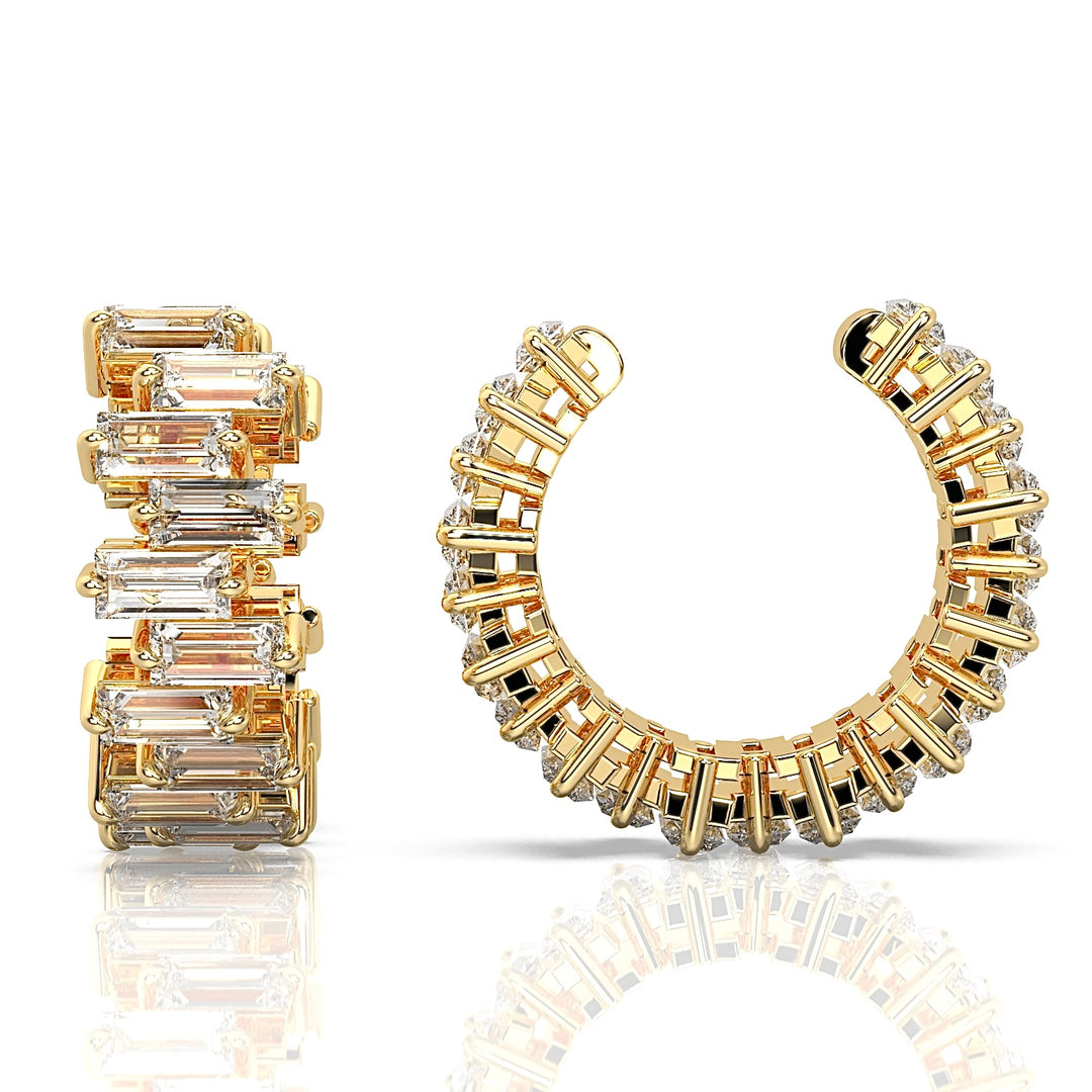 Baguette Ear Cuff (Single Piece)