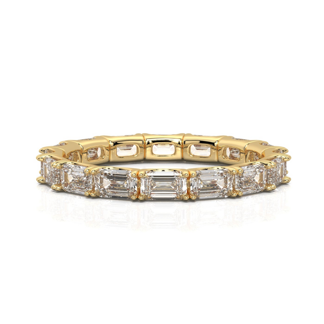 Eat West Petite Emerald Eternity Ring