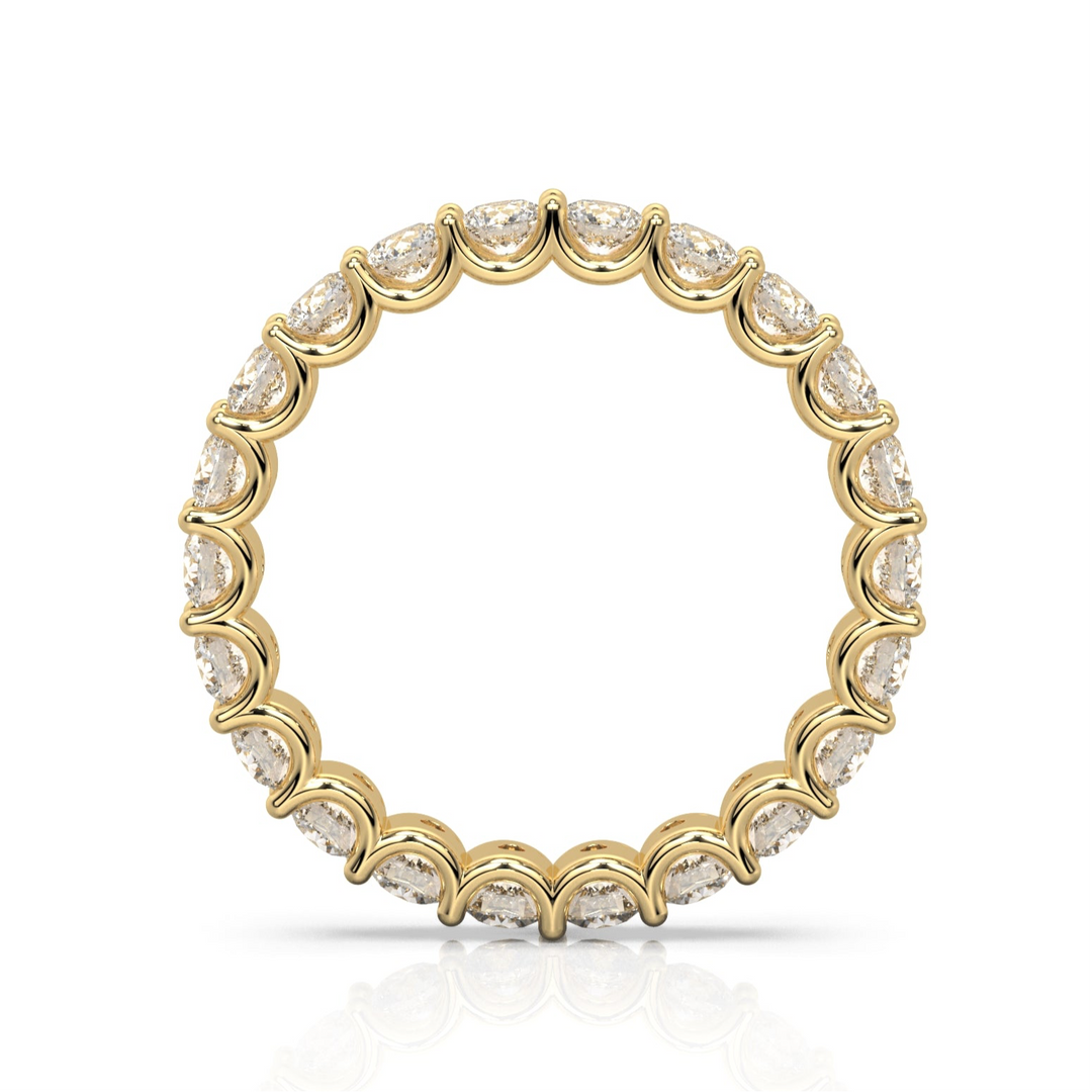 Round Brilliant Eternity Ring U Gallery