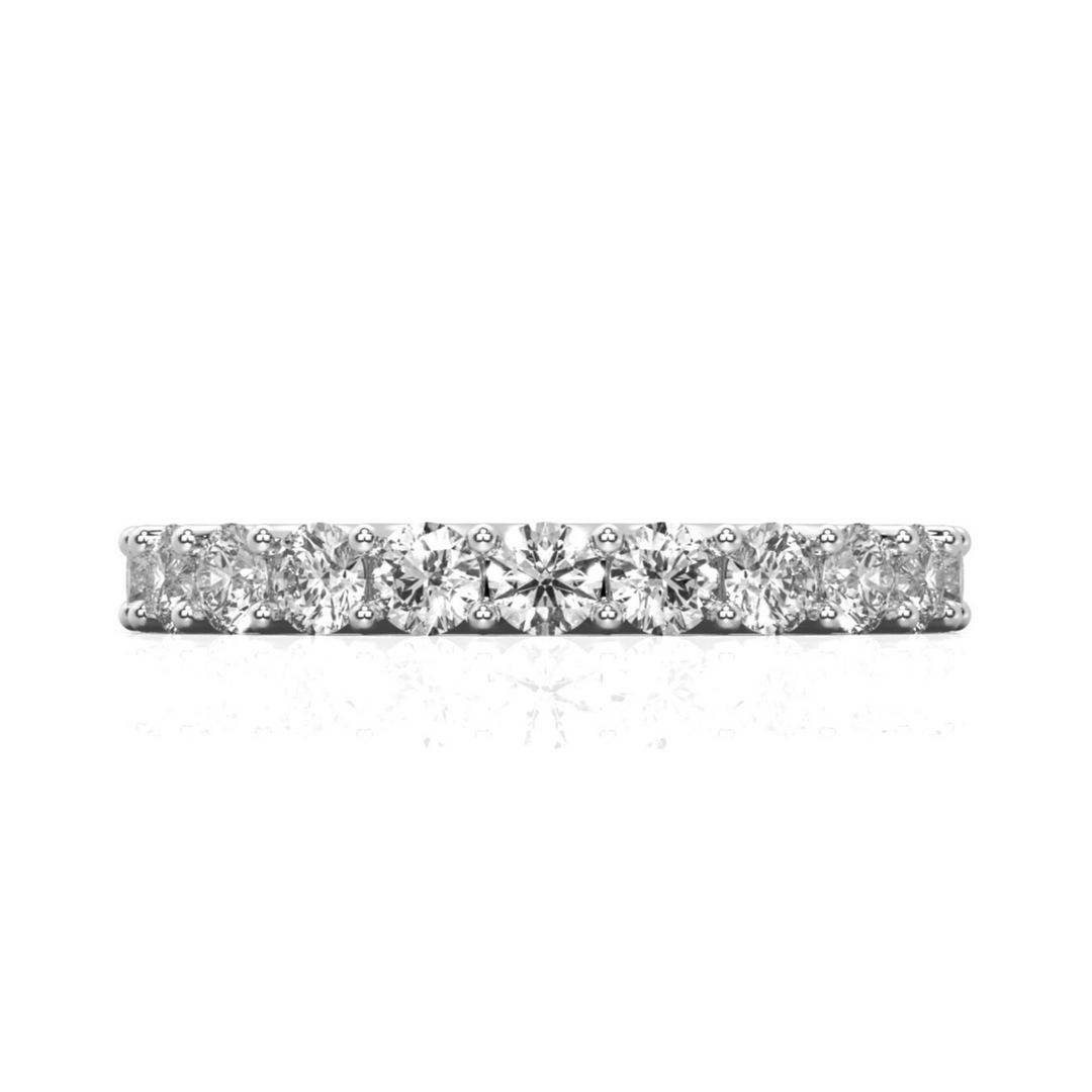 Round Brilliant Eternity Ring U Gallery