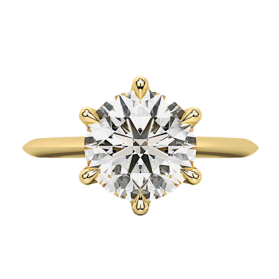 The One Solitaire Round Brilliant Engagement Ring