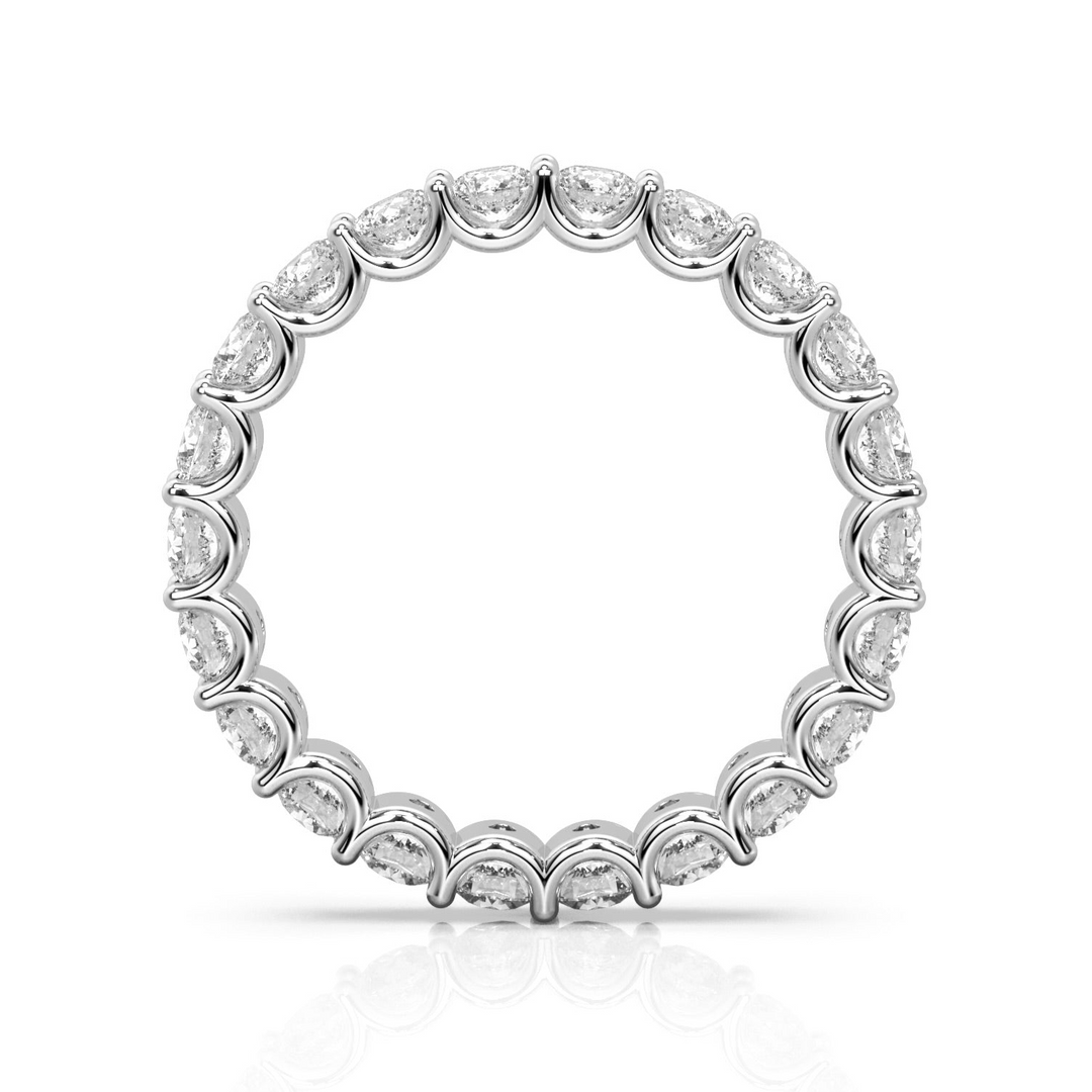Round Brilliant Eternity Ring U Gallery
