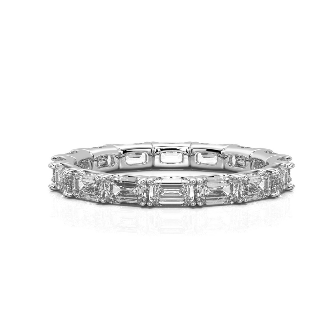 Eat West Petite Emerald Eternity Ring