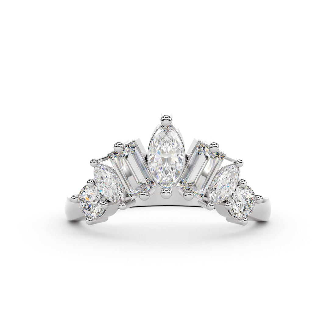 Seven Days Crown Ring