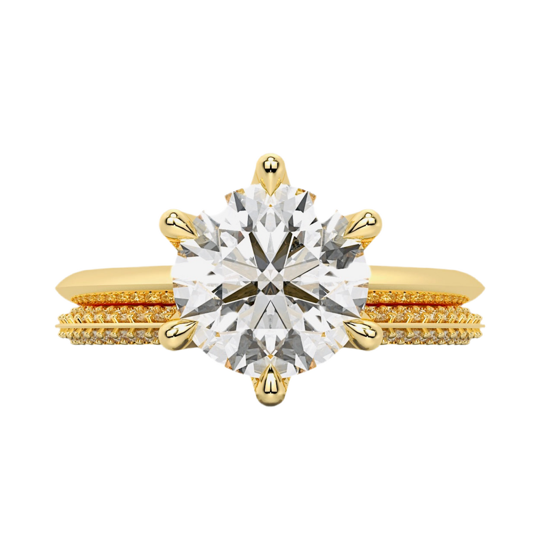 The One Solitaire Round Brilliant Engagement Ring