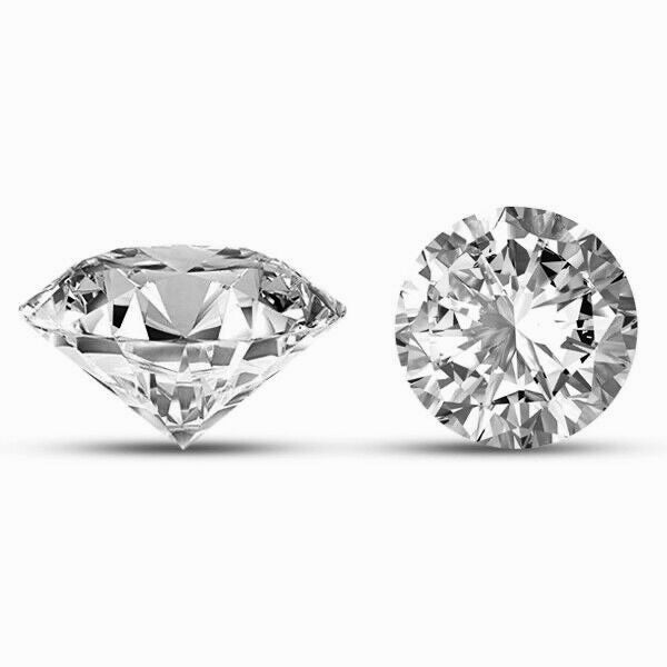 Solitaire Round Brilliant Studs, 1 CTTW - 6 CTTW
