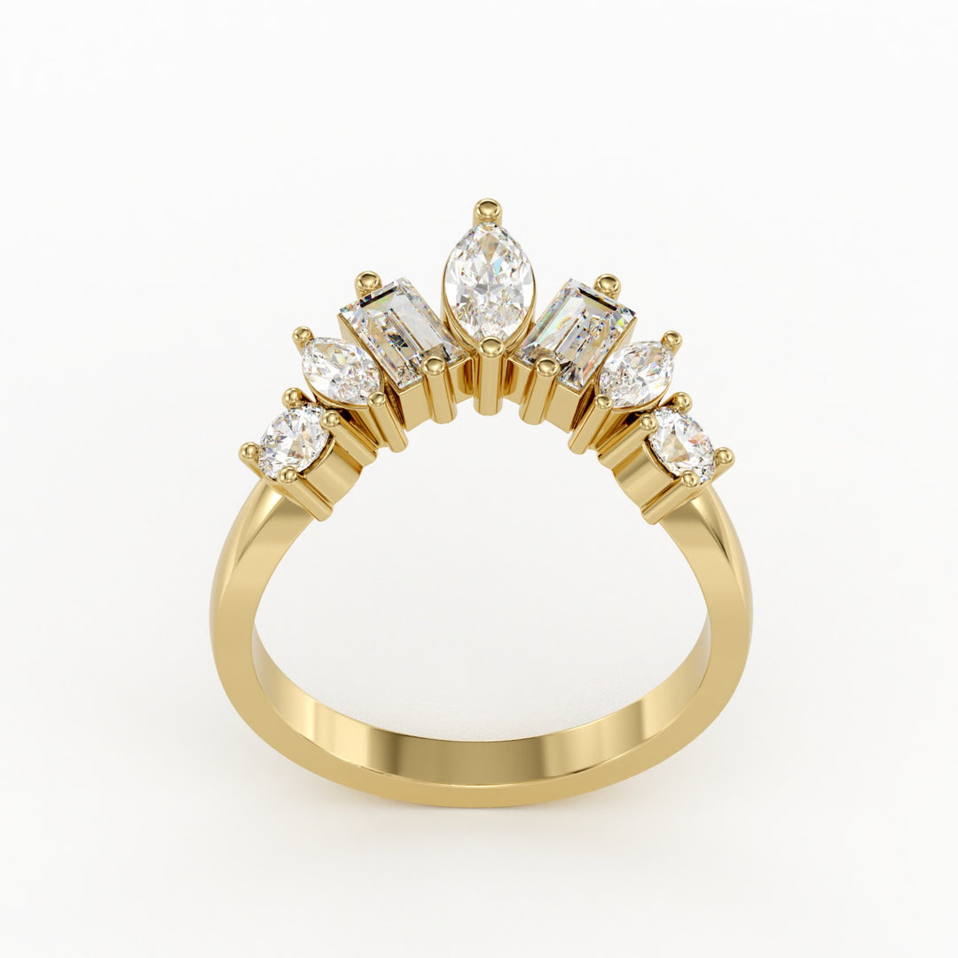 Seven Days Crown Ring