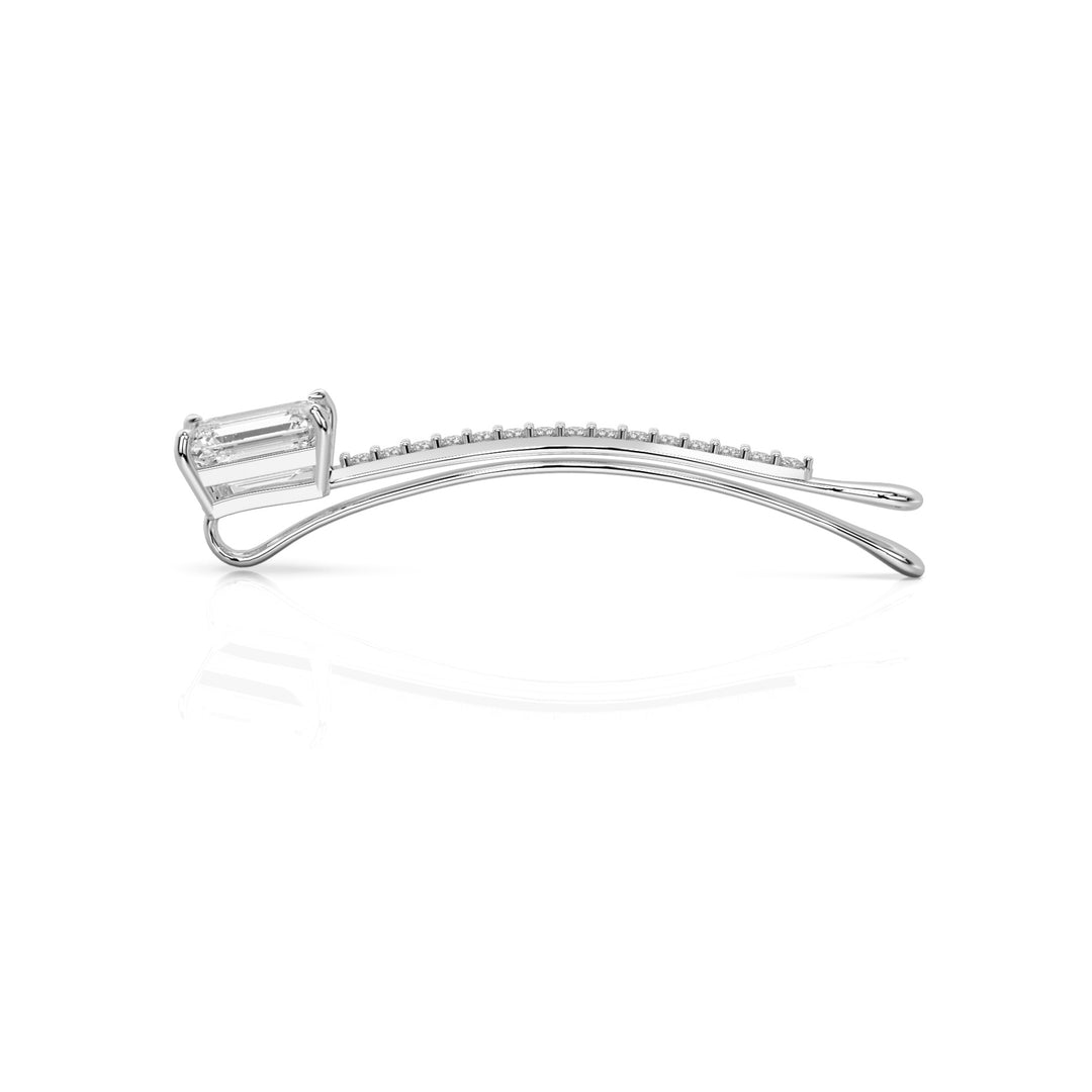 Emerald Curved Bobby Pin