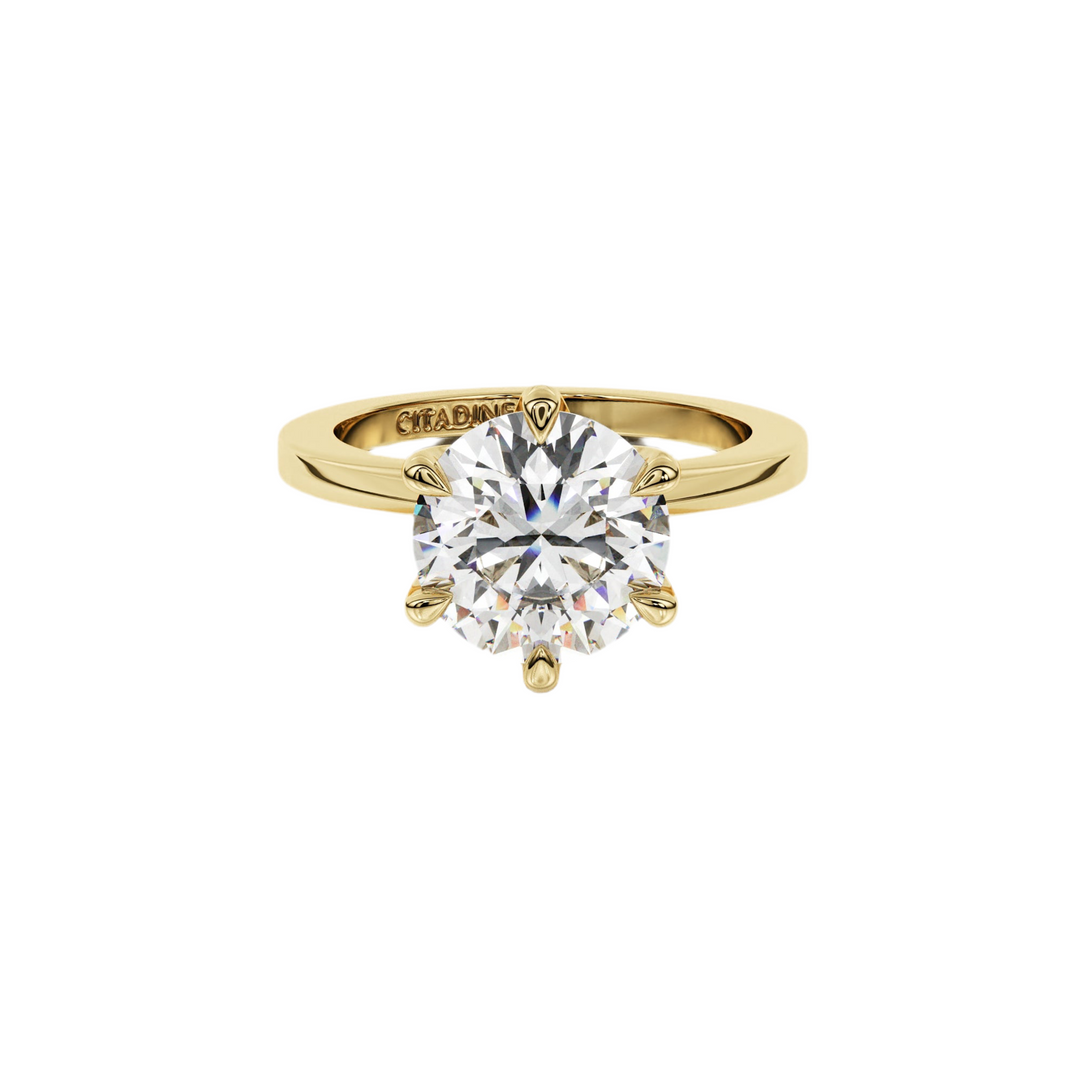 Custom The One Engagement Ring & Wedding Band Set